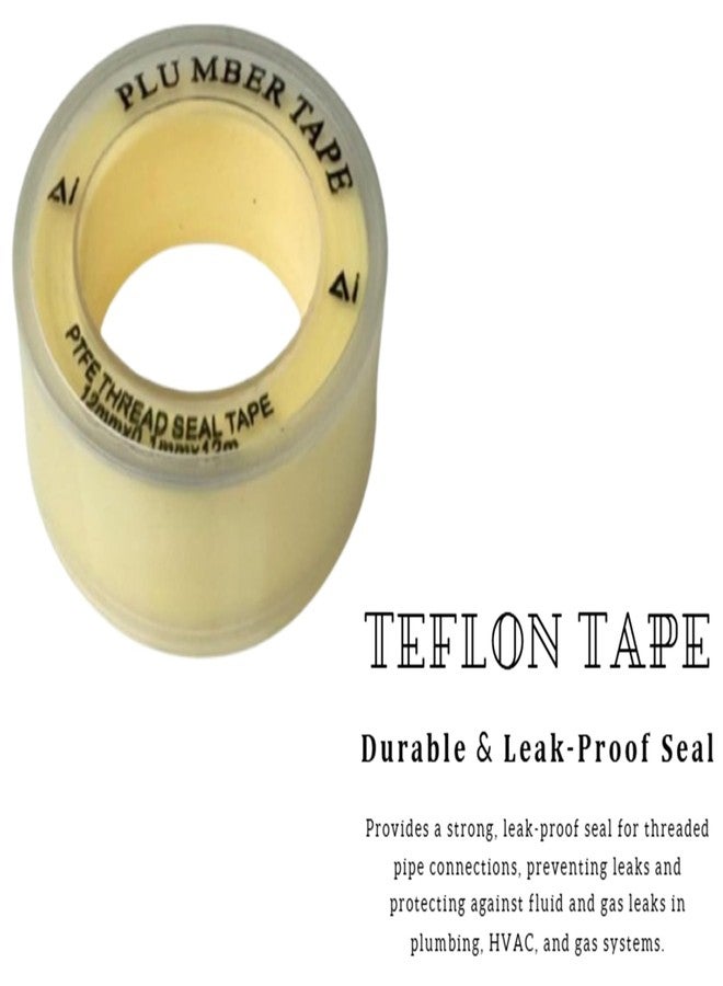 JAGGER وصلة تمديد صنبور JAGGER JAG393 SS304 لمقاس سن الصنبور (½ بوصة) | موصل شديد التحمل، مقاوم للصدأ، مانع للتسرب لصنابير الحمامات والمطابخ [عبوة من 4 قطع] (3 بوصة) - Image 5